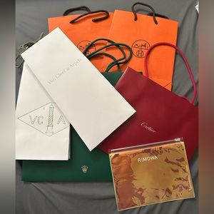 Various shopping bags